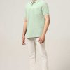 Topkleding Halfmoon | Klassieke Lt. Green-Polo