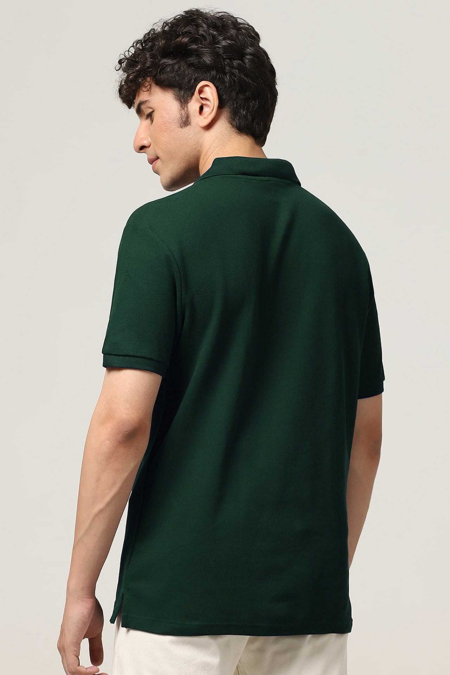 Ongewoon Halfmoon | Klassieke Groene Polo