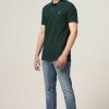 Topkleding Halfmoon | Gebreide Groene Polo