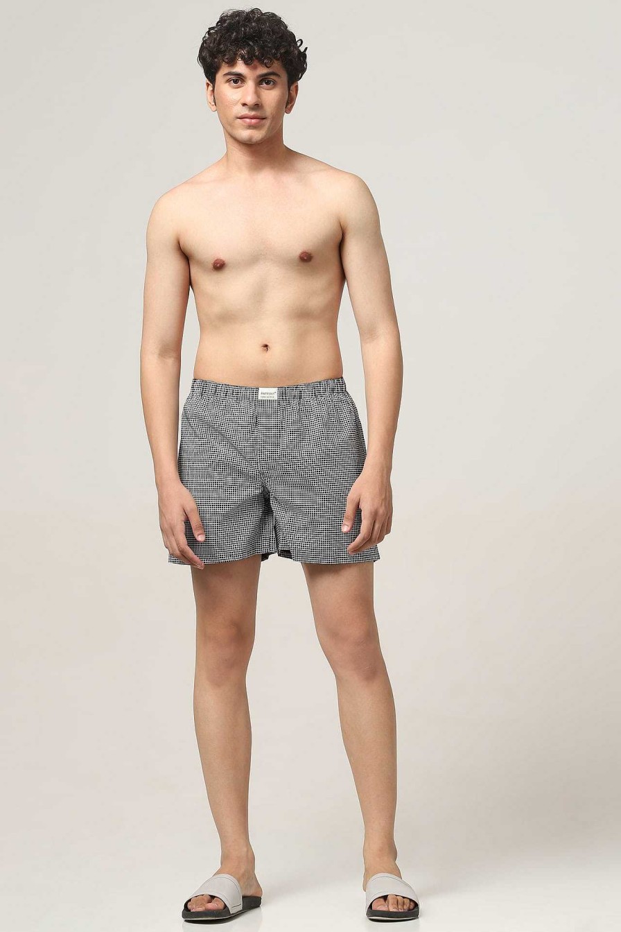 Onderkant Slijtage Halfmoon | Katoenen Boxer "Wt Check"