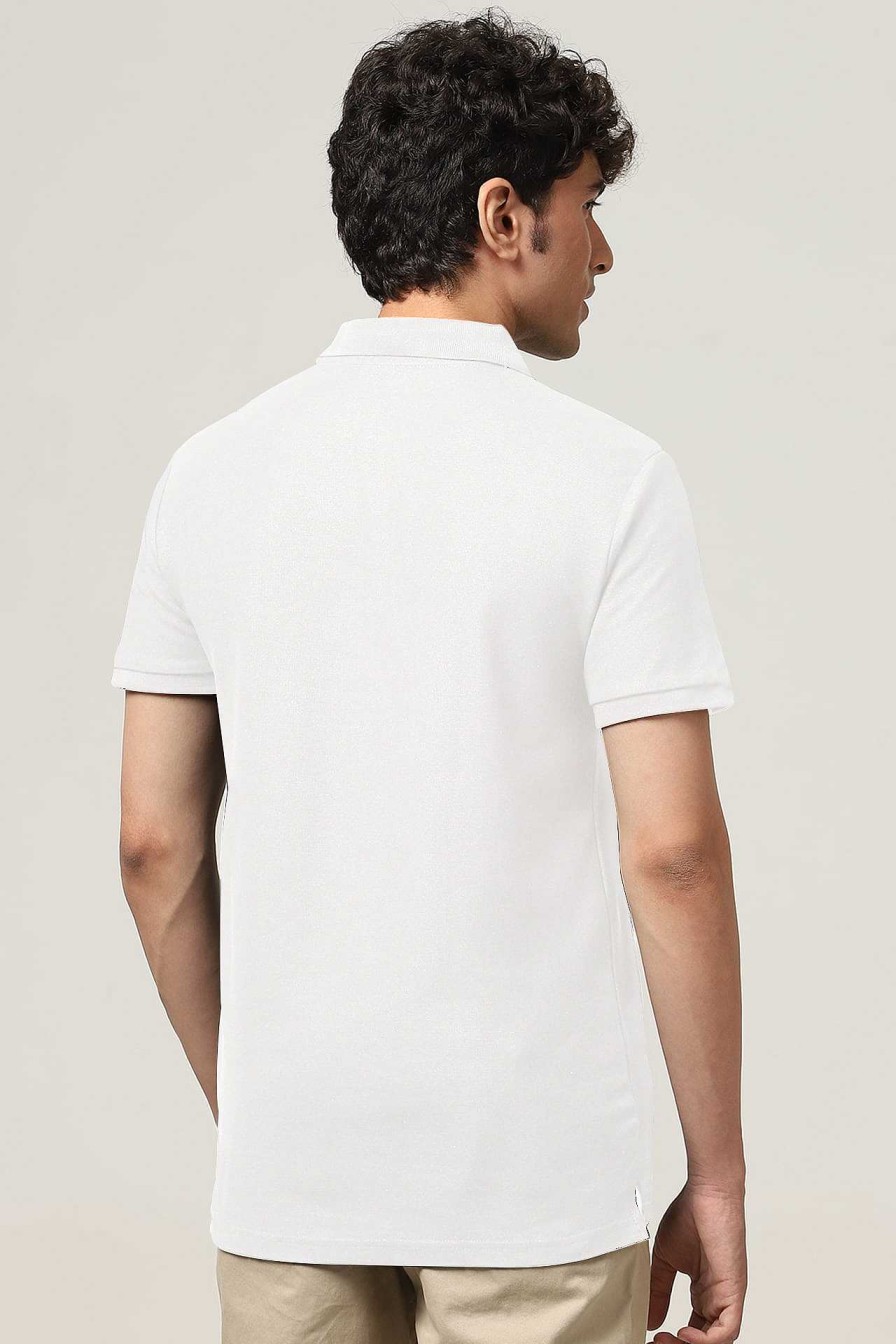 Topkleding Halfmoon | Klassieke Witte Polo