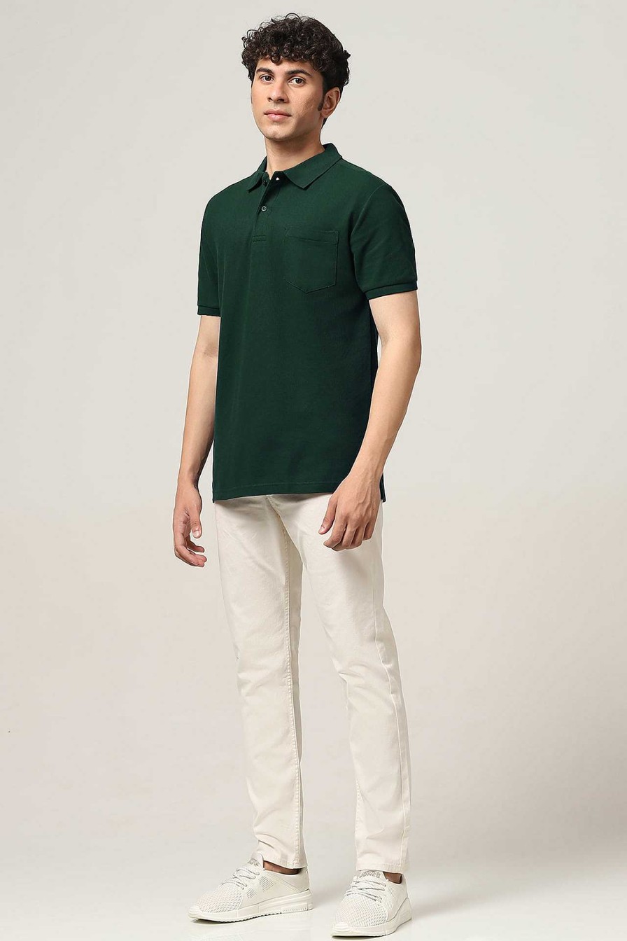 Topkleding Halfmoon | Klassieke Groene Polo