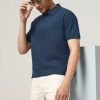 Topkleding Halfmoon | Klassieke Blauwe Polo