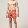 Premie Halfmoon | Katoenen Boxershort "Rood-F4"