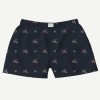 Onderkant Slijtage Halfmoon | Katoenen Boxer "London Blue"